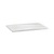 TOM-GAST Polyethylene Cutting Board 250 x 350 mm White with Cutout