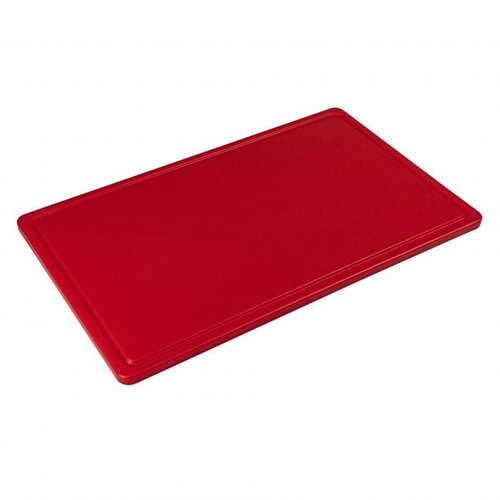 TOM-GAST Polyethylene Cutting Board 400 x 600 mm Red TOM-GAST Polyethylene Cutting Board 400 x 600 mm Red