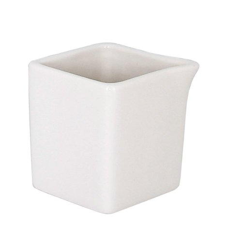 Rak Square Creamer 80 ml Minimax line PORCELAIN Rak Square Creamer 80 ml Minimax line PORCELAIN