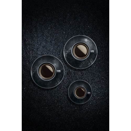 Rak Filiżanka do espresso czarna 80 ml, Karbon Rak Filiżanka do espresso czarna 80 ml, Karbon
