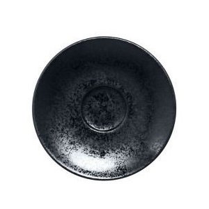 Rak Spodek do filiżanki espresso czarny ø 130 mm, Karbon Rak Spodek do filiżanki espresso czarny ø 130 mm, Karbon