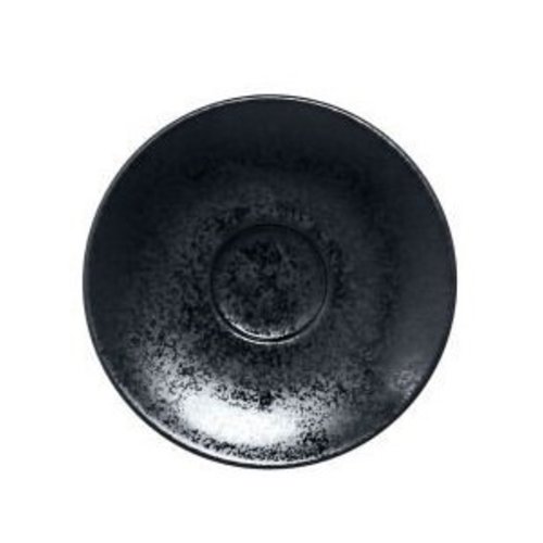 Rak Black Espresso Saucer ø 130 mm, Karbon Rak Black Espresso Saucer ø 130 mm, Karbon