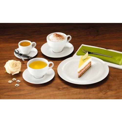 Rak White Saucer ø 150 mm, Lyra Rak White Saucer ø 150 mm, Lyra