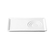Rak White Saucer, 180 x 140 mm, Allspice Rak White Saucer, 180 x 140 mm, Allspice