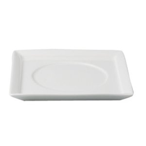 Rak White Saucer 130 x 130 mm, Minimax Rak White Saucer 130 x 130 mm, Minimax