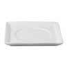 Rak Spodek do filiżanki kwadratowy biały 140 x 140 mm, Minimax Rak Spodek do filiżanki kwadratowy biały 140 x 140 mm, Minimax