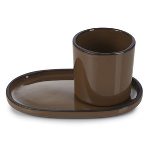 TOM-GAST Filiżanka brązowa 220 ml, Caractere TOM-GAST Filiżanka brązowa 220 ml, Caractere