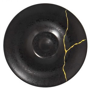TOM-GAST Black Saucer ø 150 mm, Kintzoo TOM-GAST Black Saucer ø 150 mm, Kintzoo