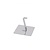 de BUYER Stainless steel pushers for individual pastry rings and forms, square DE BUYER
