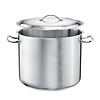 TOM-GAST Stainless Steel High Pot with Lid 100 L Ø 530 mm