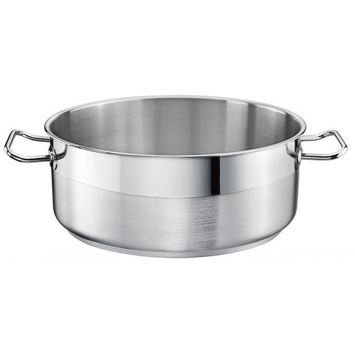 TOM-GAST Stainless Steel Low Pot 7 L Ø 280 mm TOM-GAST Stainless Steel Low Pot 7 L Ø 280 mm