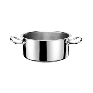 TOM-GAST Garnek niski 10 L Ø 320 mm ze stali nierdzewnej TOM-GAST Garnek niski 10 L Ø 320 mm ze stali nierdzewnej