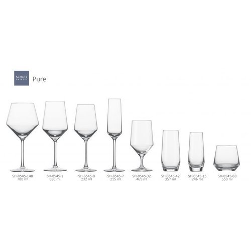 SCHOTT ZWIESEL Kieliszek do wina 215 ml Pure SCHOTT ZWIESEL Kieliszek do wina 215 ml Pure