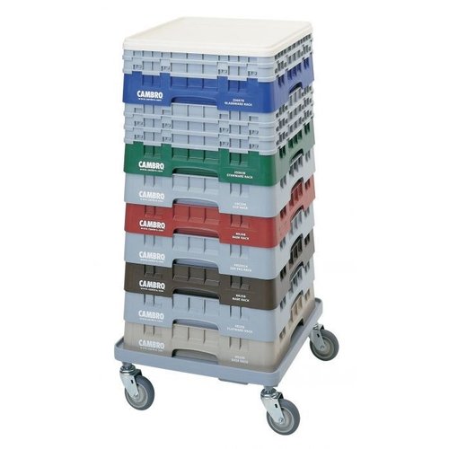 Cambro Kosz do zmywarki na sztućce 500 x 500 x 67 mm, szary