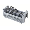 Cambro Gray Dishwasher Basket for Cutlery 8 compartments / 500 x 500 x 111 mm