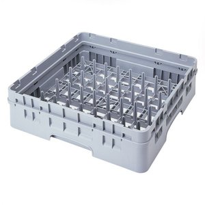 Cambro Kosz do zmywarki z nadstawą na talerze 500 x 500, szary Cambro Kosz do zmywarki z nadstawą na talerze 500 x 500, szary