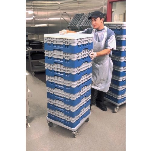 Cambro Kosz do zmywarki z nadstawą na talerze 500 x 500, szary Cambro Kosz do zmywarki z nadstawą na talerze 500 x 500, szary