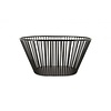 REVOL Black wire basket, black metal color Wire Basket, Large Oval line REVOL