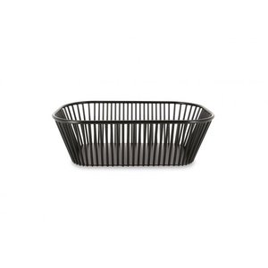 REVOL Black wire basket, black metal color Wire Basket, Medium Rect. line REVOL REVOL Black wire basket, black metal color Wire Basket, Medium Rect. line REVOL