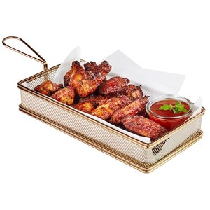 TOM-GAST Basket PVD, 26 x 13,5 cm, steel, gold TOM-GAST Basket PVD, 26 x 13,5 cm, steel, gold