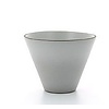 REVOL Cone-shaped ceramic bowls, pepper color Equinoxe Bowl line REVOL