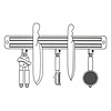 TOM-GAST Magnetic tab grabber, 60 cm length TOM-GAST Magnetic tab grabber, 60 cm length