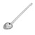 de BUYER Stainless steel straigheightbasting spoon green range, 37 x 6.5 cm, handle 28 cm length DE BUYER