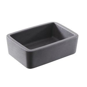 REVOL Butter bloc reverso - black - 10.5 x 7.5 x 3.5 cm, matt slate style color Solid Butter Bloc Reverso line REVOL REVOL Butter bloc reverso - black - 10.5 x 7.5 x 3.5 cm, matt slate style color Solid Butter Bloc Reverso line REVOL