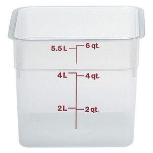 Cambro Polycarbonate Food Container, 5,7 L Cambro Polycarbonate Food Container, 5,7 L