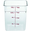 Cambro Polycarbonate Food Container, 7,6 L
