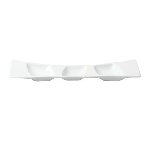 Rak Cocktail plate, 32 x 9.5 cm Mazza line PORCELAIN Rak Cocktail plate, 32 x 9.5 cm Mazza line PORCELAIN