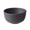 REVOL Slate-effect ceramic bowl, matt slate style color Basalt Serving Bowl line REVOL