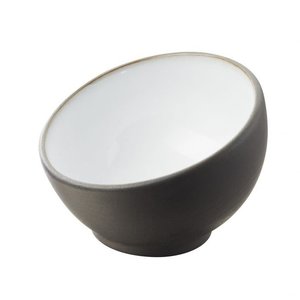 REVOL Mise en bouche bowl, dia. 7.5 cm h. 5.3 cm, white color Solid Mise En Bouche Bowl line REVOL REVOL Mise en bouche bowl, dia. 7.5 cm h. 5.3 cm, white color Solid Mise En Bouche Bowl line REVOL