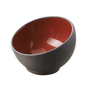 REVOL Mise en bouche bowl, dia. 7.5 cm h. 5.3 cm, pepper red color Solid Mise En Bouche Bowl line REVOL REVOL Mise en bouche bowl, dia. 7.5 cm h. 5.3 cm, pepper red color Solid Mise En Bouche Bowl line REVOL