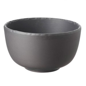 REVOL Slate-effect ceramic bowl, matt slate style color Basalt Bowl line REVOL REVOL Slate-effect ceramic bowl, matt slate style color Basalt Bowl line REVOL