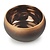REVOL Bowl, sunset gold color Solstice Bowl 40Cl line REVOL