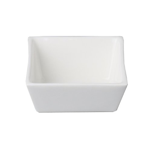 Rak Miniature square boat, dia. 6 cm Minimax line PORCELAIN Rak Miniature square boat, dia. 6 cm Minimax line PORCELAIN