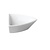 Rak Miniature triagle boat, 7.5 x 6 cm Minimax line PORCELAIN