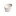 Verlo Melamine bowl, bluntly cut Velocity white VERLO