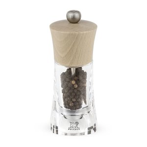 PEUGEOT Wooden Pepper Mill 140 mm, Light Baige