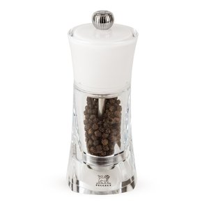 PEUGEOT Wooden Pepper Mill 140 mm, White PEUGEOT Wooden Pepper Mill 140 mm, White