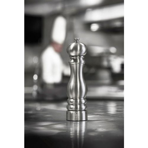PEUGEOT Stainless Steel Salt Mill 180 mm PEUGEOT Stainless Steel Salt Mill 180 mm