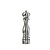 PEUGEOT Stainless Steel Pepper Mill 220 mm