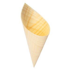 Verlo Wooden cone 12x17 cm pack (50 pcs)