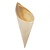 Verlo Wooden cone 6x8,5 cm pack (50 pcs)