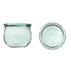 Weck Słoik Tulpe 580 ml z pokrywą - op. 6 szt Weck Słoik Tulpe 580 ml z pokrywą - op. 6 szt