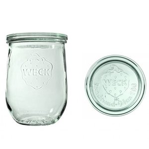 Weck Jar TULIP 1062 ml with lid - pack. 6 pcs - WECK Weck Jar TULIP 1062 ml with lid - pack. 6 pcs - WECK