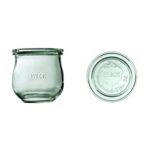Weck Jar TULIP 370 ml with lid - pack. 6 pcs - WECK Weck Jar TULIP 370 ml with lid - pack. 6 pcs - WECK