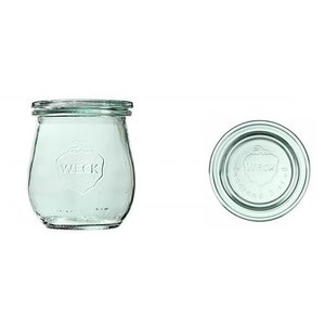 Weck Jar TULIP 220 ml with lid - pack. 12 pcs - WECK Weck Jar TULIP 220 ml with lid - pack. 12 pcs - WECK