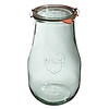 Weck Jar TULIP 2700 ml with lid , seal , 2 clamps - pack. 4 szt